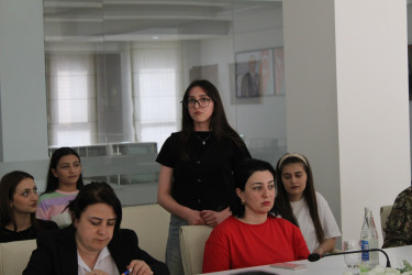 “İnsan hüquqları aylığı” çərçivəsində maarifləndirici tədbir keçirilmişdir.