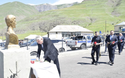 Xınalıq kəndində vətəndaşların səyyar qəbulu keçirilib.
