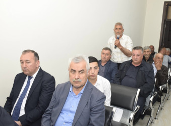 Qonaqkənd qəsəbəsində səyyar vətəndaş qəbulu keçirilib.