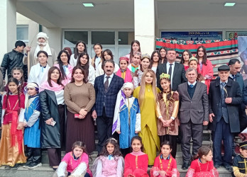 Rustov  kəndində od çərşənbəsi ilə bağlı bayram tədbiri keçirilmişdir.