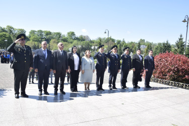 Qubada Ümummilli Lider Heydər Əliyevin anadan olmasının 103-cü ildönümü qeyd olunub.