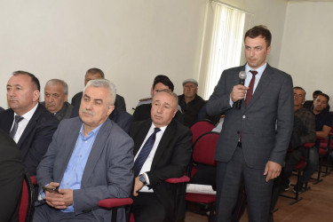 Əlik kənd inzibati ərazi dairəsi üzrə səyyar vətəndaş qəbulu keçirildi.