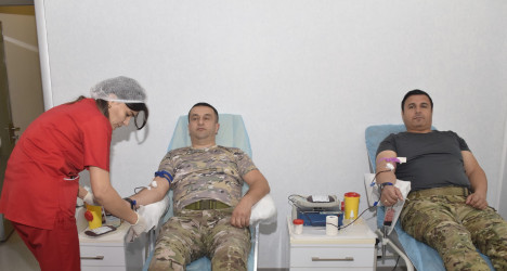 Qubada “Konstitusiya və Suverenlik İli” çərçivəsində talassemiyalı və hemofiliyalı xəstələrə köməklik göstərilməsi məqsədilə qanvermə aksiyası keçirilib.