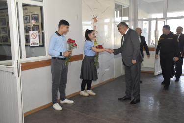 Qaraçay qəsəbəsində növbəti səyyar vətəndaş qəbulu keçirilib.