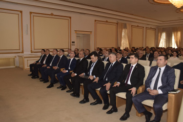 Qubada “Qəhvəyi mərmər bağacığına qarşı maarifləndirmə və mübarizə” mövzusunda tədbir keçirilib.