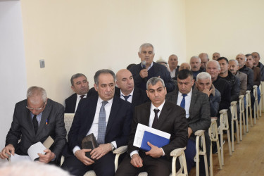 Çartəpə kəndində səyyar vətəndaş qəbulu keçirilib.