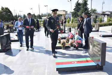 Qubada 20 Sentyabr - Dövlət Suverenliyi Günü münasibətilə tədbir keçirilib.
