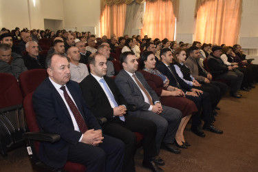 Üzeyir Hacıbəylinin 140 illiyinə həsr olunmuş konsert proqramı keçirilmişdir.
