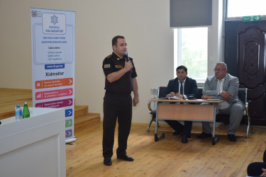 Quba Rayon İcra Hakimiyyətinin başçısı İlqar Mahmudov Digah kəndində səyyar vətəndaş qəbulu keçirib.