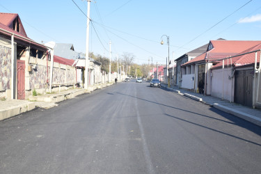 Quba şəhərinin  bir sıra küçələrində asfaltlanma işləri yekunlaşmışdır.