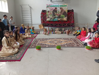 Quba rayonunun İspik kəndində Su çərşənbəsi ilə bağlı bayram tədbiri  keçirilmişdir.