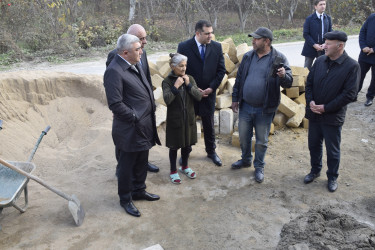 Quba Rayon İcra Hakimiyyətinin başçısı İlqar Mahmudov rayonun Zərdabi və Bağbanlı qəsəbələrində olmuşdur.