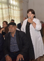 Çiçi kəndində səyyar vətəndaş qəbulu keçirilib.