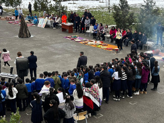 Rustov  kəndində od çərşənbəsi ilə bağlı bayram tədbiri keçirilmişdir.