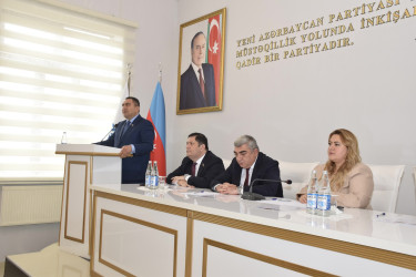Yeni Azərbaycan Partiyası Quba rayon təşkilatı tərəfindən bu il gənclər arasında Ümumilli Lider Heydər Əliyev irsinin öyrənilməsi ilə bağlı məşğələlərə yekun vurulub.