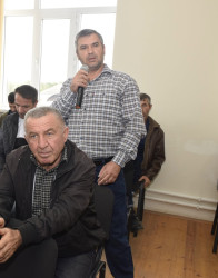 Hacıqaib kəndində sakinlərin müraciətləri yerində dinlənilib.