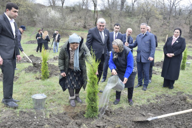 31 Mart - Azərbaycanlıların Soyqırımı Günü ilə əlaqədar Quba şəhərində ağacəkmə aksiyası keçirilmişdir.