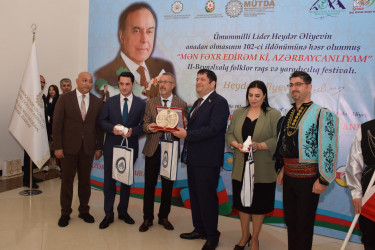 Ümummilli Lideri Heydər Əliyevin anadan olmasının 102-ci ildönümü münasibətilə “Mən fəxr edirəm ki, Azərbaycanlıyam” adlı II Beynəlxalq rəqs və yaradıcılıq festivalı keçirilmişdir.