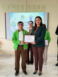 "Bilik yarışı" layihəsi çərçivəsində intellektual oyun yarışı keçirilmişdir.