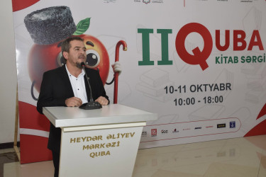 Quba rayon Heydər Əliyev Mərkəzində II Quba Kitab Sərgisinin açılış mərasimi keçirilib.