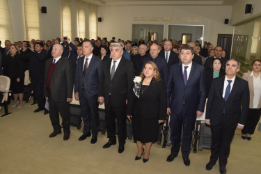 31 Mart - Azərbaycanlıların Soyqırımı Günü ilə əlaqədar Qubada konfrans keçirilib.