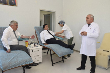 Quba rayonunda qanvermə aksiyası keçirildi.