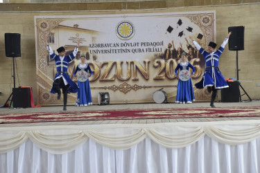 ADPU-nun Quba filialında 31-ci məzun buraxılışı münasibətilə təntənəli mərasim keçirilib.