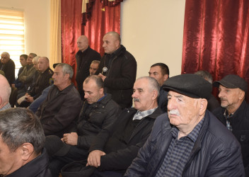 Qaraçay qəsəbəsində növbəti səyyar vətəndaş qəbulu keçirilib.