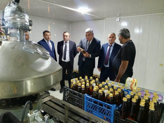 Quba rayonunda kənd təsərrüfatı subyektlərinə baxış keçirildi.