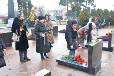 20 Yanvar faciəsinin otuz beşinci ildönümü ilə əlaqədar Quba rayonunda şəhidlərin xatirəsi anılıb.