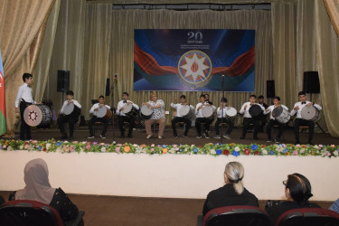 Qubada 20 Sentyabr - Dövlət Suverenliyi Günü münasibətilə tədbir keçirilib.