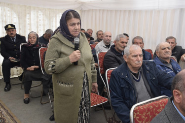 Alpan kəndində səyyar vətəndaş qəbulu keçirilib.