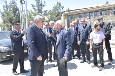Qubada vətəndaşların növbəti səyyar qəbulu keçirildi.