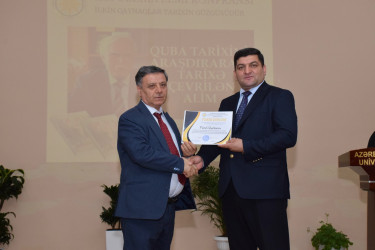 Qubada görkəmli tarixçi alim, professor Şahin Fazilin anadan olmasının 85 illik yubileyinə həsr olunmuş konfransı keçirilib.