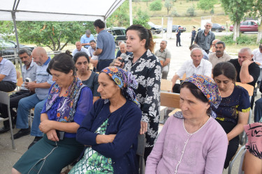 Qamqam kəndində Millət Vəkili Vahid Əhmədovun vətəndaşlarla görüşü keçirilmişdir.