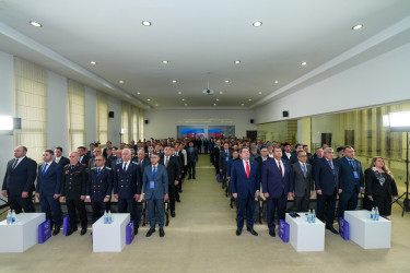 Dini Qurumlarla İş üzrə Dövlət Komitəsinin təşkilatçılığı ilə Quba şəhərində “Dini ekstremizmə qarşı mübarizə və müasir çağırışlar” mövzusunda regional konfrans öz işinə başlayıb.
