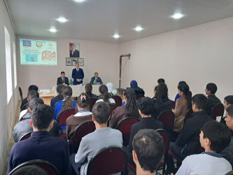 “Uşaqlar arasında zərərli informasiyanın qarşısının alınması” mövzusunda tədbir keçirilmişdir.