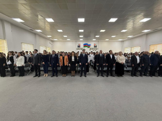 “Şəhərsalma və Memarlıq İli” çərçivəsində “Dünənimiz, bu günümüz və sabahımız” adlı tədbir keçirilmişdir.