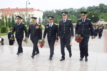 Quba rayonunda 2 iyul - Polis işçilərinin peşə bayramı günü qeyd olunub.