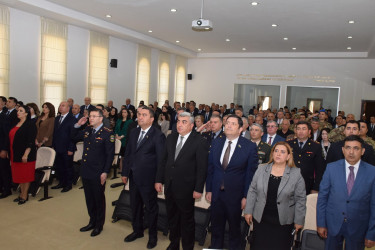 Ümummilli Lider Heydər Əliyevin anadan olmasının 102-ci ildönümü ilə əlaqədar Qubada “Müstəqil Azərbaycanın memarı” adlı praktik konfrans keçirilmişdir.