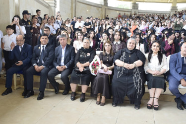 ADPU-nun Quba filialında 31-ci məzun buraxılışı münasibətilə təntənəli mərasim keçirilib.