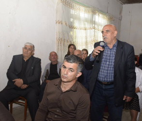 Çiçi kəndində səyyar vətəndaş qəbulu keçirilib.