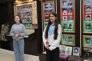 “Vətən uğrunda canından keçənlər” mövzusunda anım tədbiri keçirilmişdir.