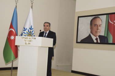 31 Mart - Azərbaycanlıların Soyqırımı Günü ilə əlaqədar Qubada konfrans keçirilib.