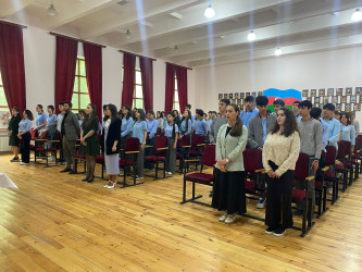 “Gender bərabərliyi: hüquqlarımız, vəzifələrimiz” mövzusunda maarifləndirici görüş keçirilmişdir.
