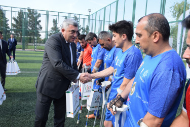 Rayon rəhbərliyi Azərbaycan və Türkiyə milli amputant futbol komandası ilə görüşmüşdür.