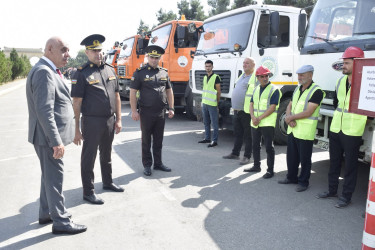 Qubada mülki müdafiə üzrə xəbərdarlıq və toplanış məşqi keçirilib.