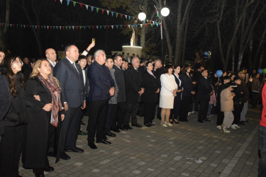 Qubada Şanlı Zəfərin beşinci ildönümü münasibətilə möhtəşəm bayram konserti keçirilib.