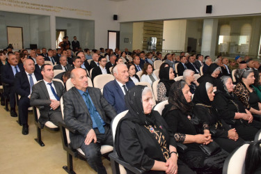 Ümummilli Lider Heydər Əliyevin anadan olmasının 102-ci ildönümü ilə əlaqədar Qubada “Müstəqil Azərbaycanın memarı” adlı praktik konfrans keçirilmişdir.
