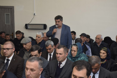 Səbətlər kəndində növbəti səyyar vətəndaş qəbulu keçirilib.